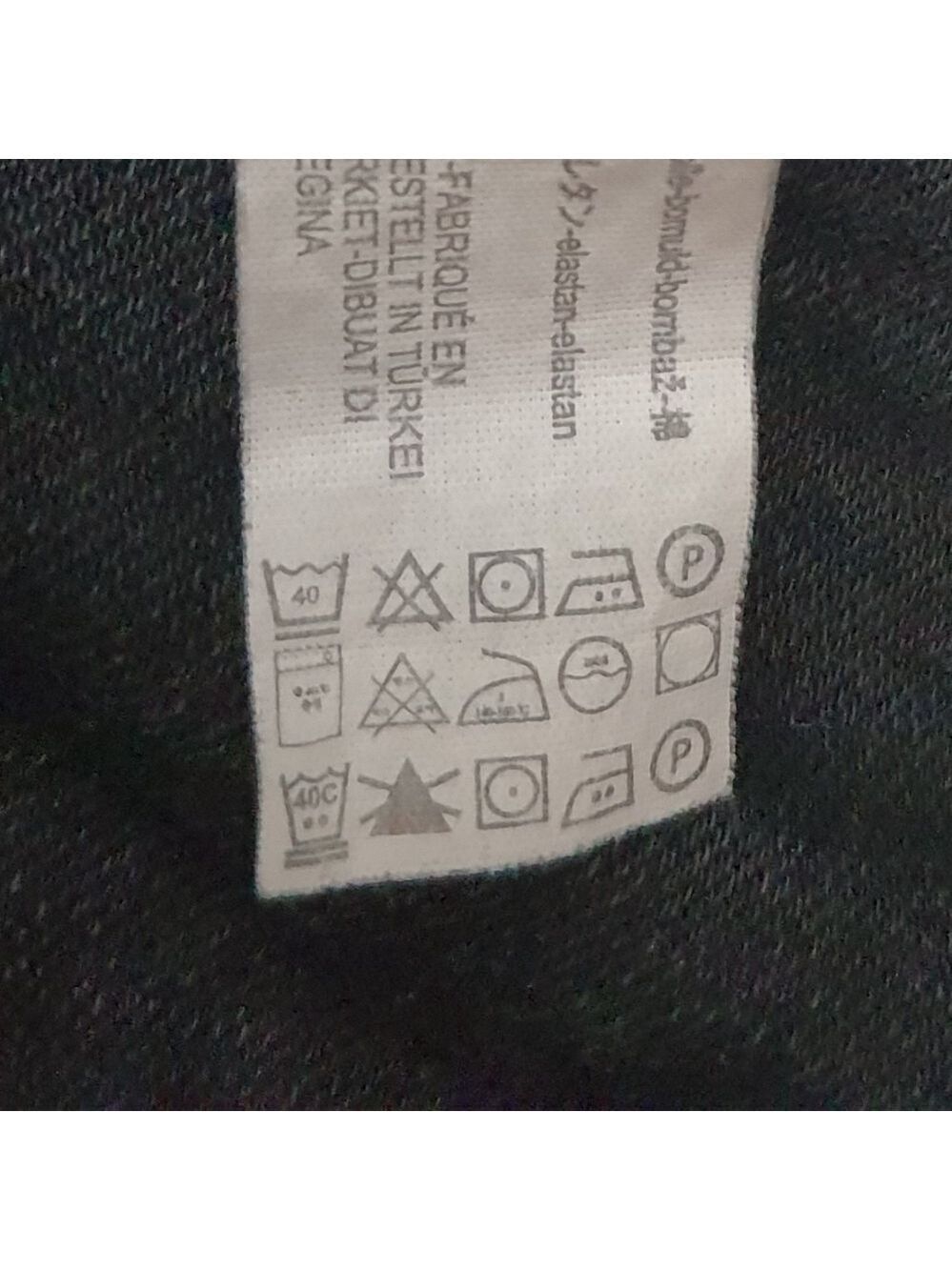 Zara Black High Waisted Straight Skinny Jeans Size 2 Raw Hem - Picture 7 of 12